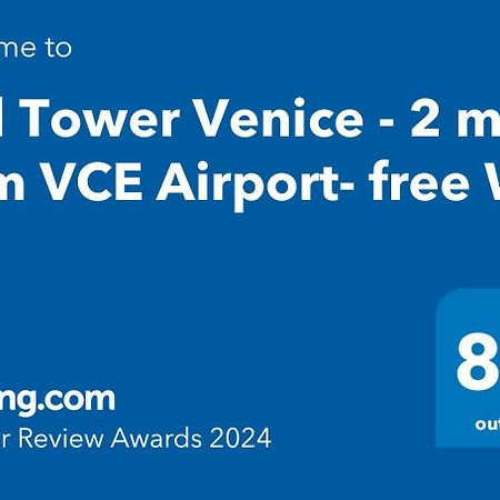 Red Tower Venice Apartment - 2 Mins From Vce Airport- Free Wifi Tessera Luaran gambar