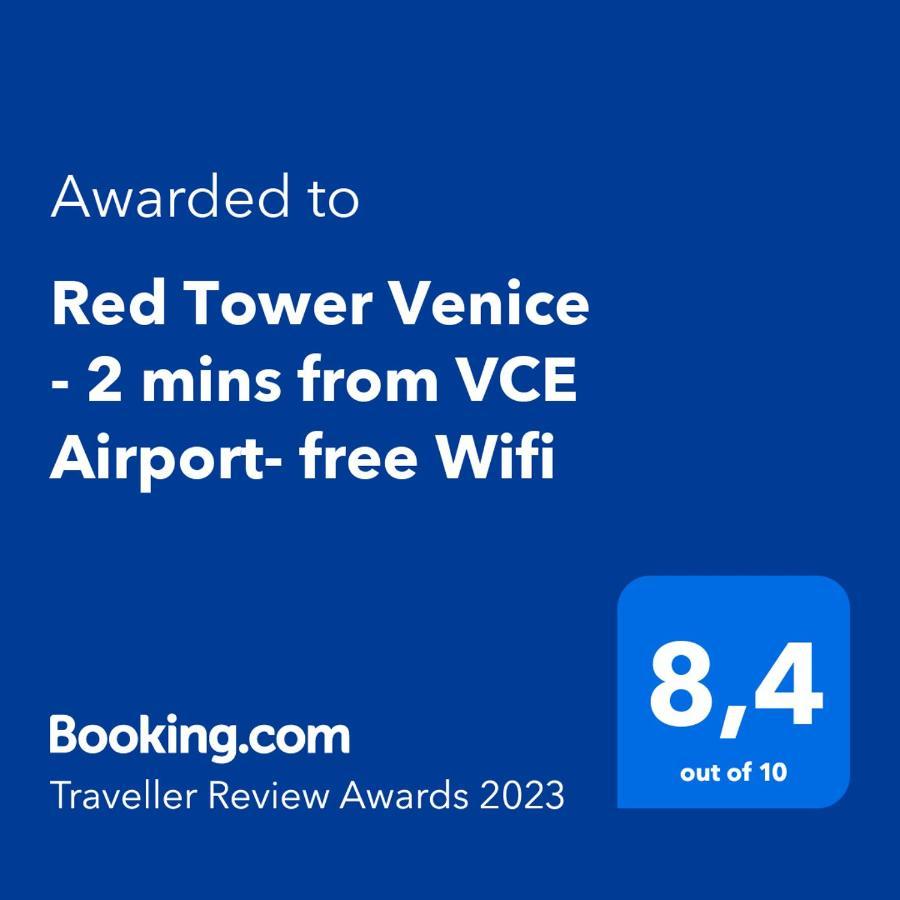 Red Tower Venice Apartment - 2 Mins From Vce Airport- Free Wifi Tessera Luaran gambar
