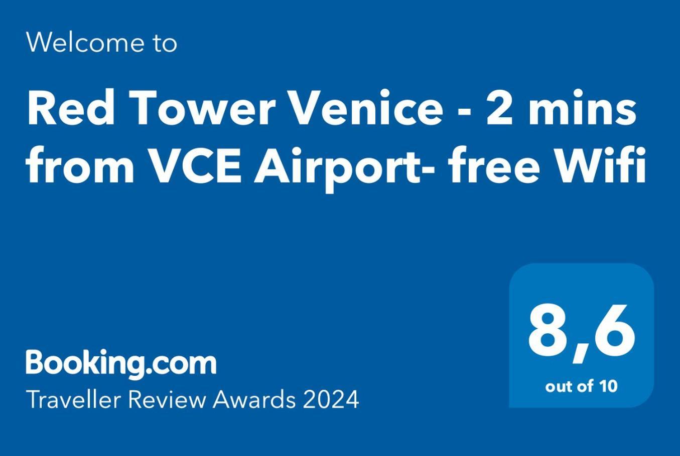 Red Tower Venice Apartment - 2 Mins From Vce Airport- Free Wifi Tessera Luaran gambar